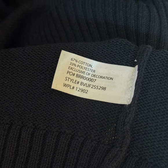 U.S. Polo Assn. Men's Dark Blue Zip-Up Sweater - Picture 7 of 8